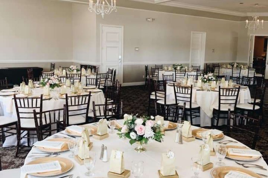 Queen's Harbour and Yacht Club wedding reception