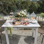 Luxe delicacy table for wedding