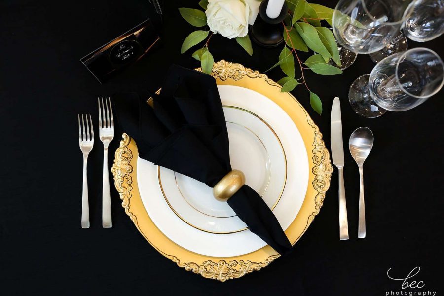 Traditional Place Setting Rentals at All About Events
