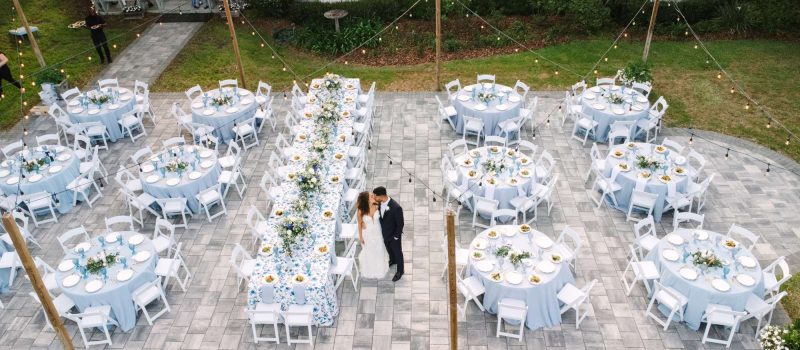 Azaleana Manor Wedding Outdoor Wedding Reception